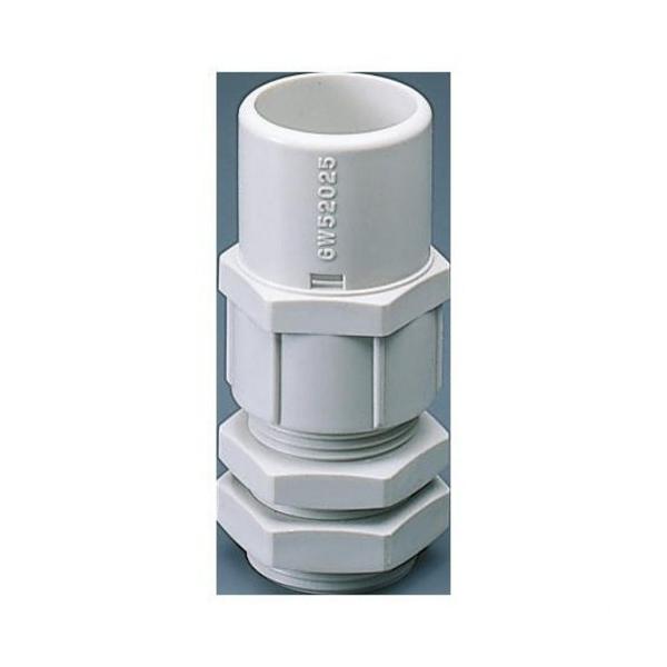 PRENSAESTOPA NY.ALOJ.P/TUB.RIG.PASO PG 16 d.20mm GR RAL7035 IP66