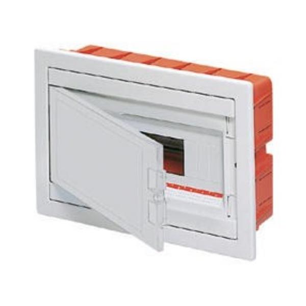 CAJA DISTR.EMP.8 MOD.PTA.CIEGA P/INST.REGL.IP40