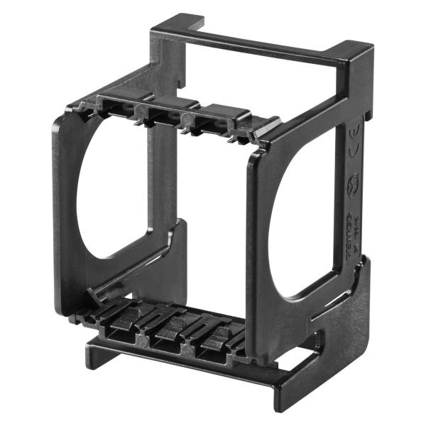 SOPORTE PARA MONTAJE DE 2 MDULOS SOBRE 3 MDULOS DIN