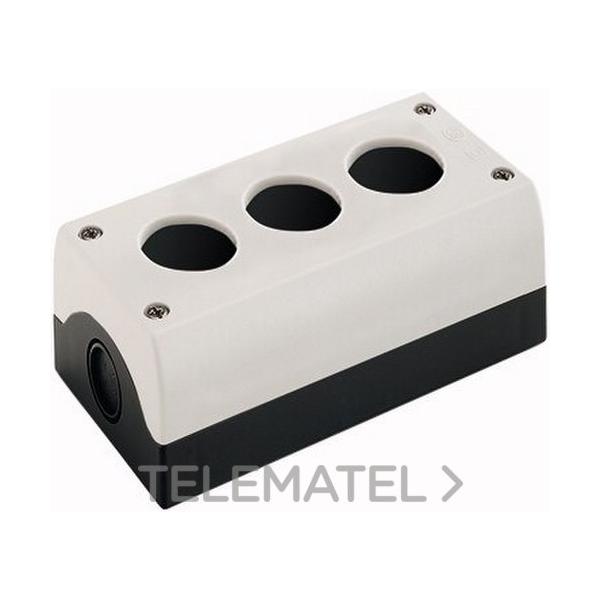 CAJA PARA MONTAJE SALIENTE CON 3 POSICIÓN M22-I3