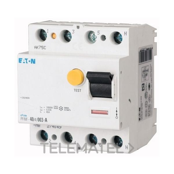 INTERRUPTOR DIFERENCIAL 4P PFIM-63/4/03-MW