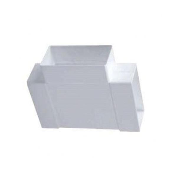 TE 3 BOCAS RECTANGULAR HORIZONTAL TUBREC TERH 100