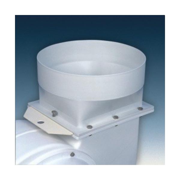 ACOPLAMIENTO RECTANGULAR DESCARGA COMPUERTA MANUAL ACP-20A-N