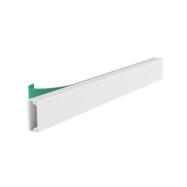 MOLDURA AUTOADHESIVA 10x30mm U23X BLANCO RAL9010