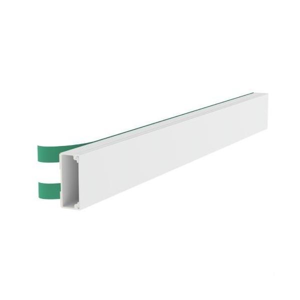 MOLDURA AUTOADHESIVA 20x50mm U23X BLANCO RAL9010