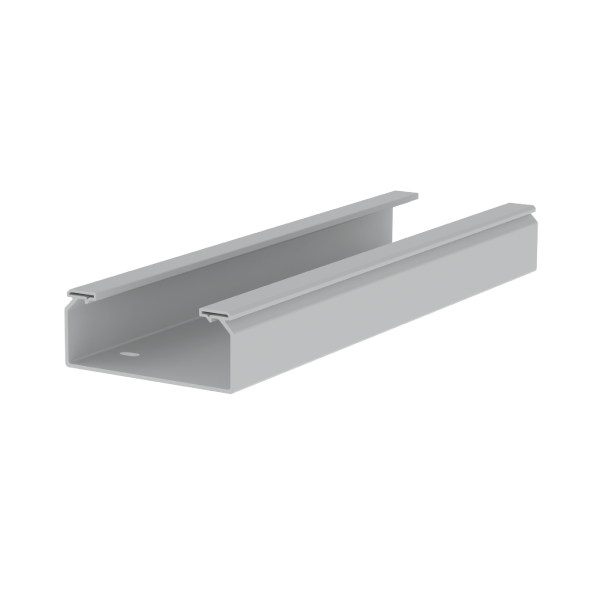 Bandeja aislante lisa de 60x150 mm Unex en U23X color gris
