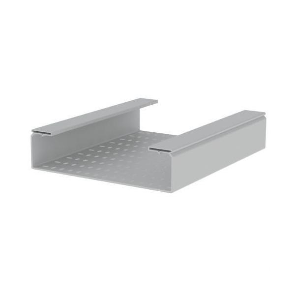 BANDEJA 66 PERFORADA PVC-M1 U23X 100x400 GRIS