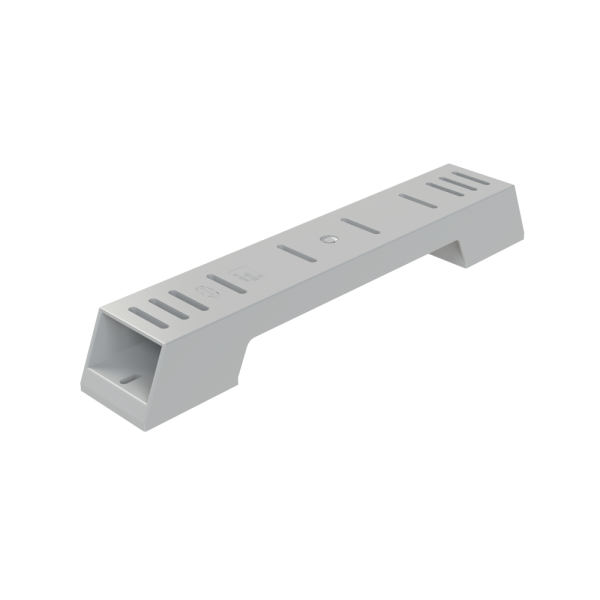Soporte vertical de ancho 600 mm Unex en U23X color gris