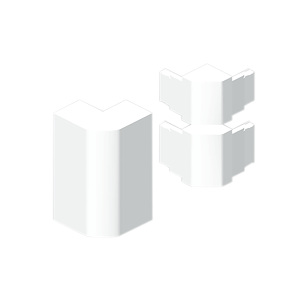 Ángulo exterior de 50x150 mm Unex en U24X color blanco