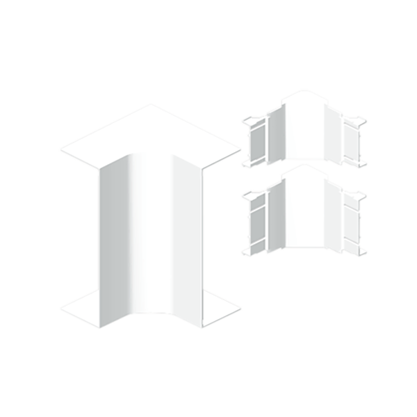 Ángulo interior de 50x170 mm Unex en U24X color blanco