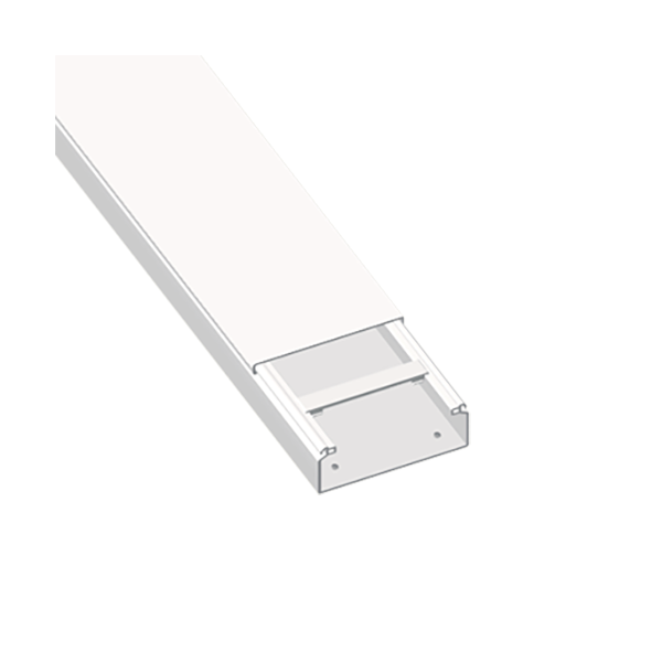 Canal para aire acondicionado 40x60 mm Unex en U23X color blanco