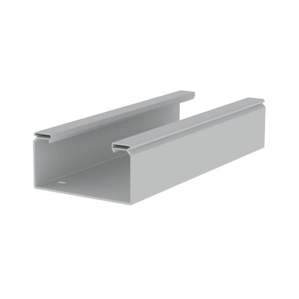 Bandeja aislante lisa de 100x200 mm Unex en U23X color gris