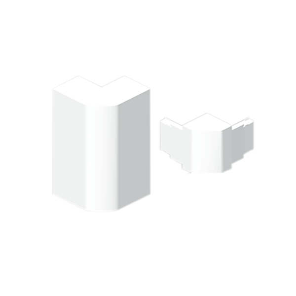 Ángulo exterior de 70x100 mm Unex en U24X color blanco
