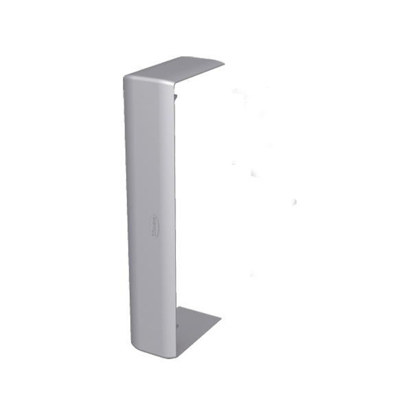 Cubrejuntas de 50x80 mm Unex en U24X color aluminio