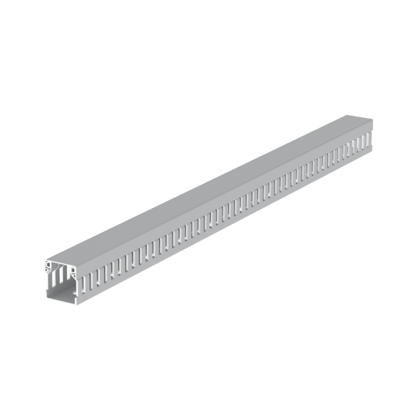 Canal de cuadro 30x30 mm Unex en U43X sin halógenos color gris