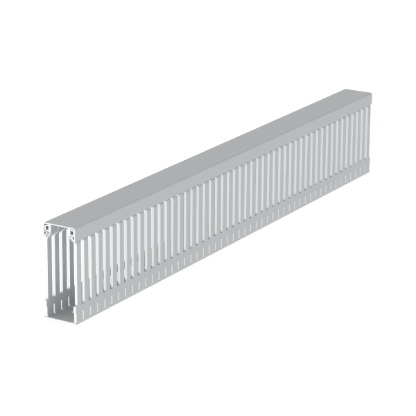 Canal de cuadro 80x30 mm Unex en U43X sin halógenos color gris