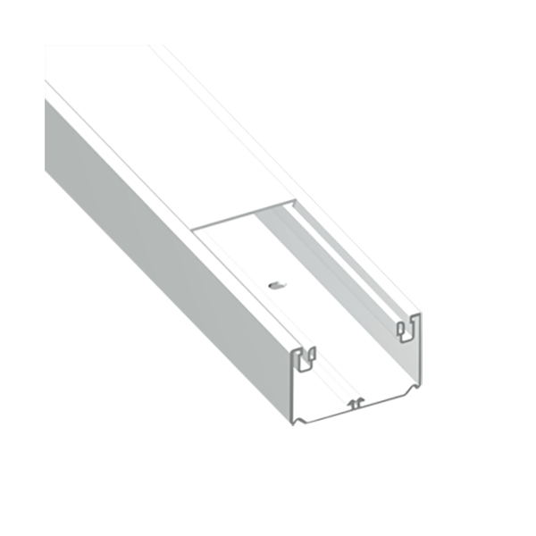 Canal para mecanismos 50x80 mm de 1 tapa de 65 mm Unex en U43X sin halógenos color blanco