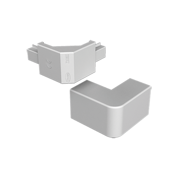 Ángulo exterior de 60x150 mm Unex en U24X color gris