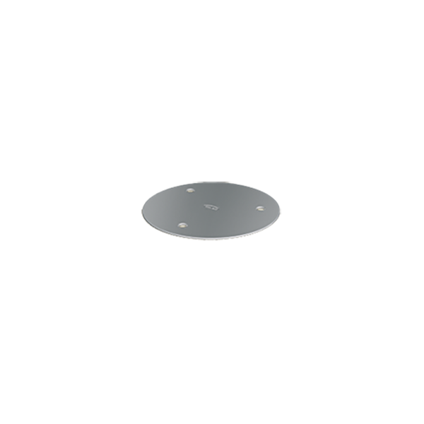 Tapa estanca diámetro 140 mm Unex en acero inoxidable para caja de suelo 