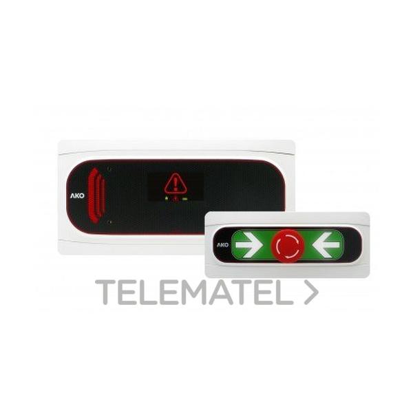 KIT ALARMA HOMBRE ENCERRADO CON 1 PULSADOR 230VAC