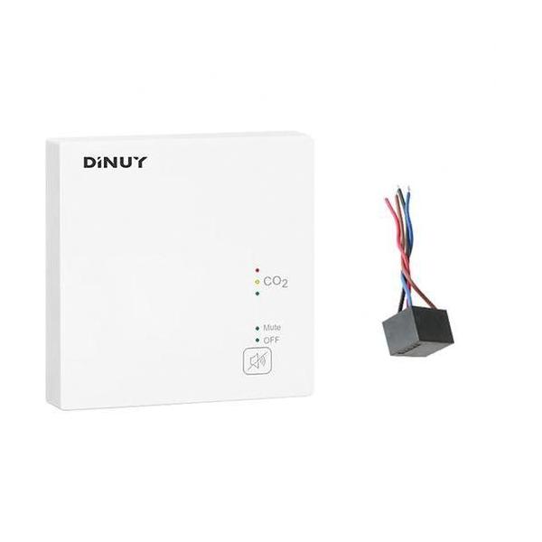 SENSOR DE CO2 CON FUENTE DE ALIMENTACIÓN EMPOTRABLE 110-230VCA INCLUIDA