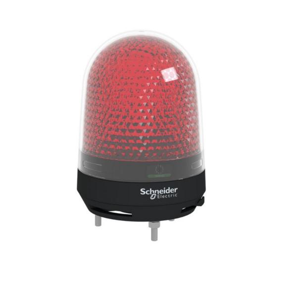 BALIZA LED MULTIFUNCIN 12-24V DC CON ZUMBADOR ROJO