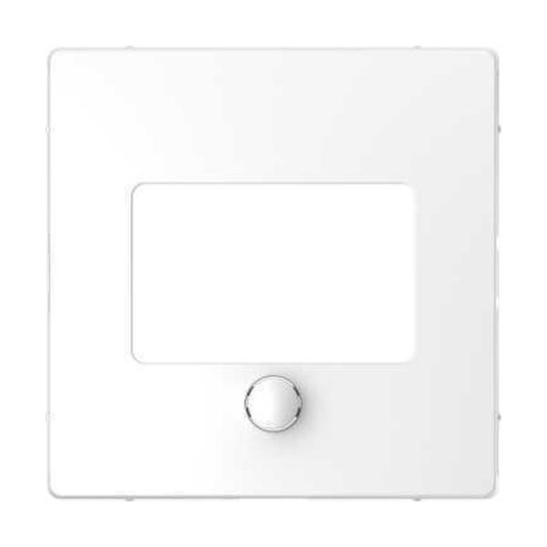 TAPA PARA TERMOSTATO DE TEMPERATURA TÁCTIL EN COLOR BLANCO ÁRTICO D-LIFE