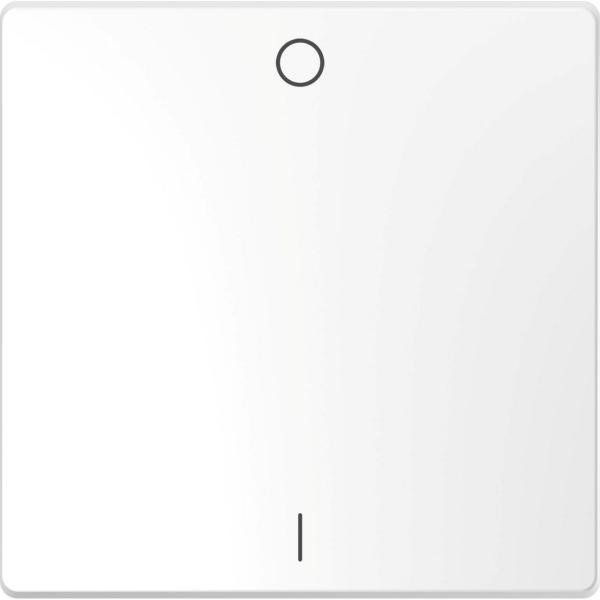 TECLA BIPOLAR PARA MECANISMO D-LIFE EN COLOR BLANCO ÁRTICO