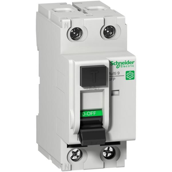 INTERRUPTOR AUTOMTICO EN MINIATURA MULTI9 GFP 2P 25A 26mA A-SI 120-240V RCC