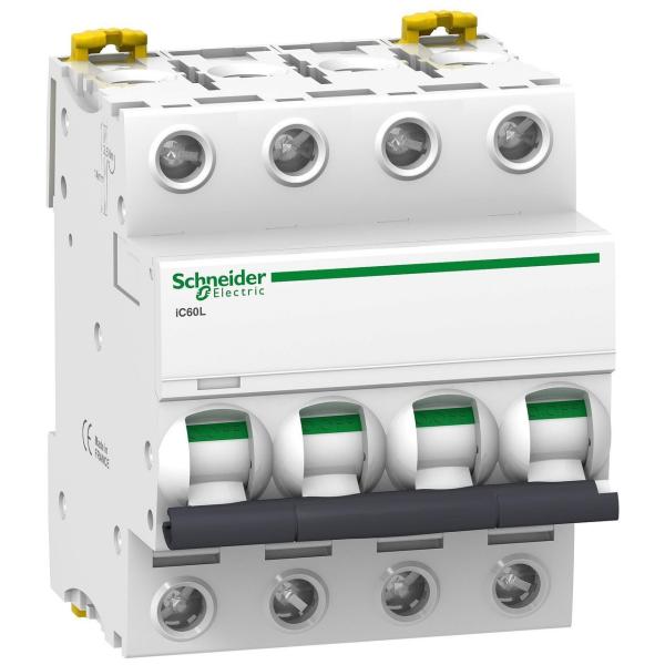 INTERRUPTOR AUTOMTICO EN MINIATURA C60L 4P 63A AC/DC CURVA C 50/60Hz