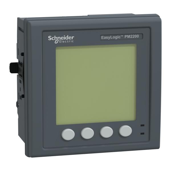 EasyLogic PM2220, medidor de potencia y energía, hasta 15 H, LCD, RS485, clase 1