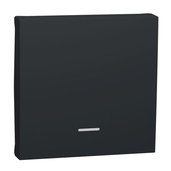 TECLA 2 MÓDULOS CON VISOR ANTRACITA