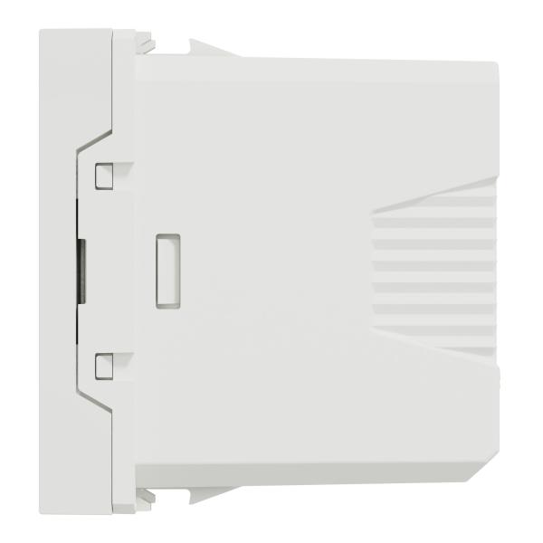 New Unica Toma USB 3.0 tipo A 1 mod. Blanco Polar