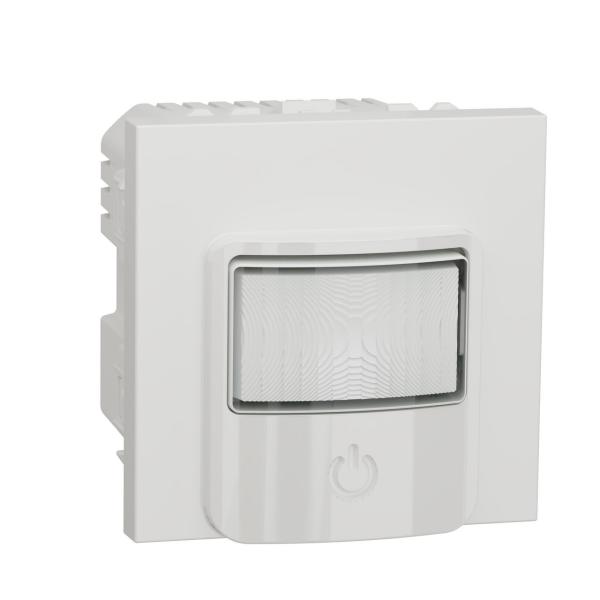 SENSOR MOVIMIENTO CON INTERRUPTOR 10A BLANCO