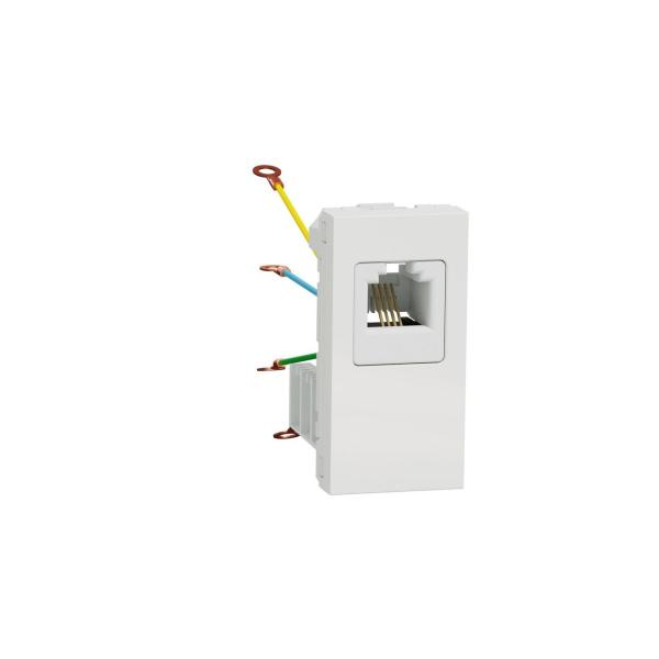 TOMA TELFONO RJ12 1 MODULO POLAR