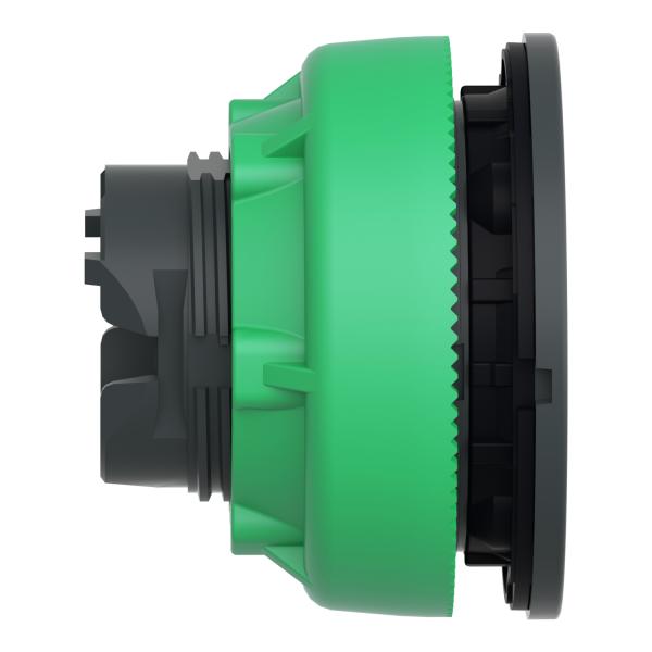 Cabeza pulsador flush luminoso verde led pulsador