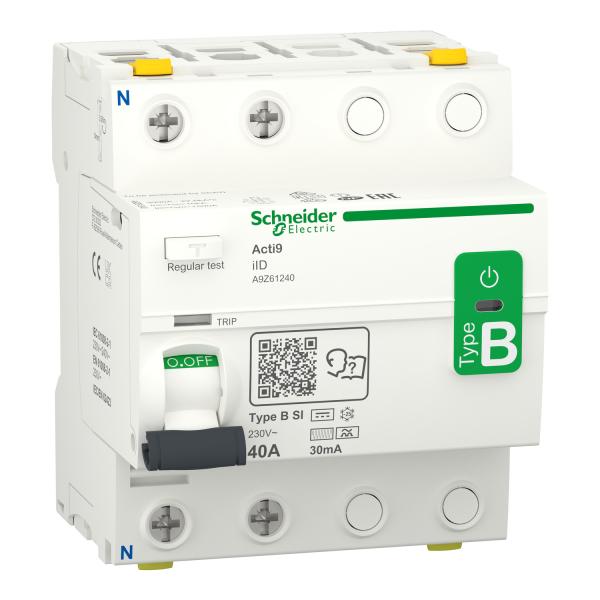 Acti9 iID - Interruptor diferencial residual -2P - 40A - 30mA - tipo B-SI