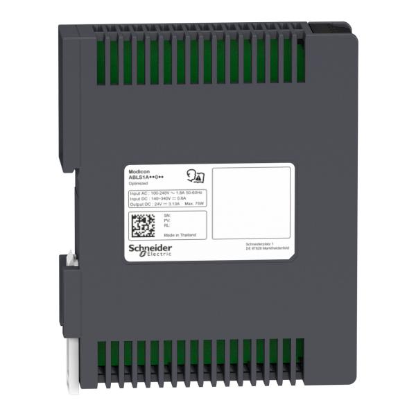 Fuente de alimentación regulada, 100-240v ac, 12v 6.2 a, monofásica, optimizada
