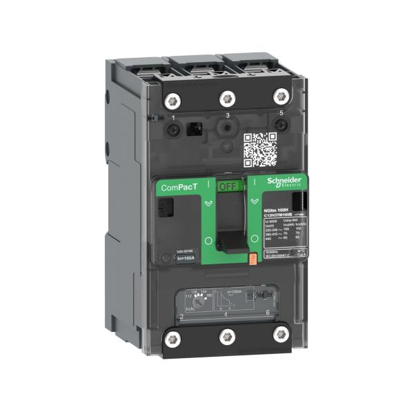 INTERRUPTOR NSXm100E 16kA AC 3P 80A TMD TORNILLO