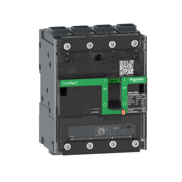 INTERRUPTOR NSXm100N 50kA AC 4P4R 16A TMD EVERLINK