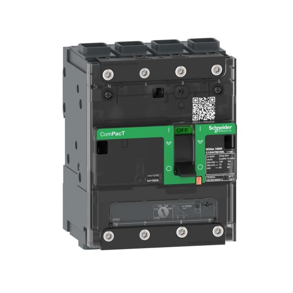 INTERRUPTOR NSXm100N 50kA AC 4P4R 100A TMD EVERLINK