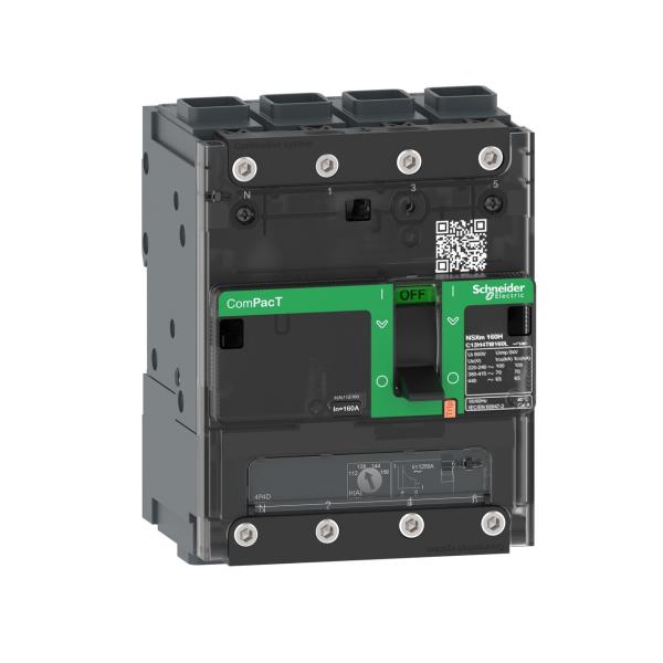 INTERRUPTOR NSXm160N 50kA AC 4P4R 160A TMD EVERLINK