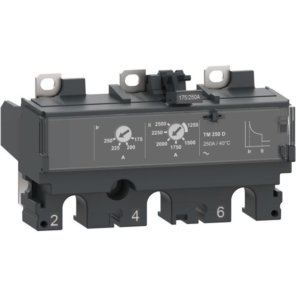 Unidad de control ComPacT NSX250 AC 3P3R 200A TMD