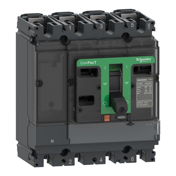 Interruptor en carga ComPacT NSX250NA AC 4P 250A