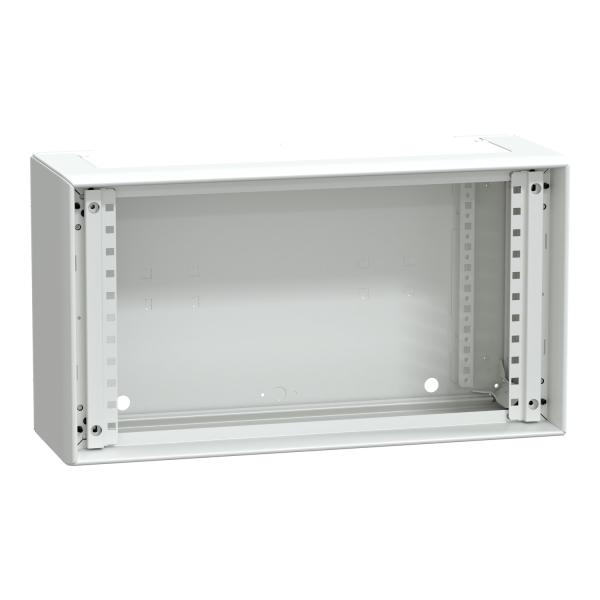 Cofret base, PrismaSeT G, IP30, 600mm (an.) x 330mm (alt.), 6 Módulos