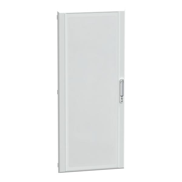 Puerta transparente, PrismaSeT G, IP40, 600mm (an.) x 1.380mm (alt.), 27 Módulos, Blanca, RAL 9003
