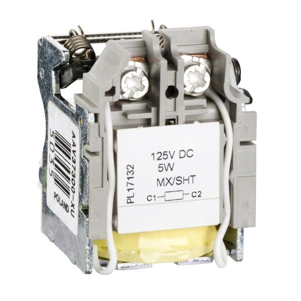 BOBINA DE DISPARO MX 125V CC NSX100-630
