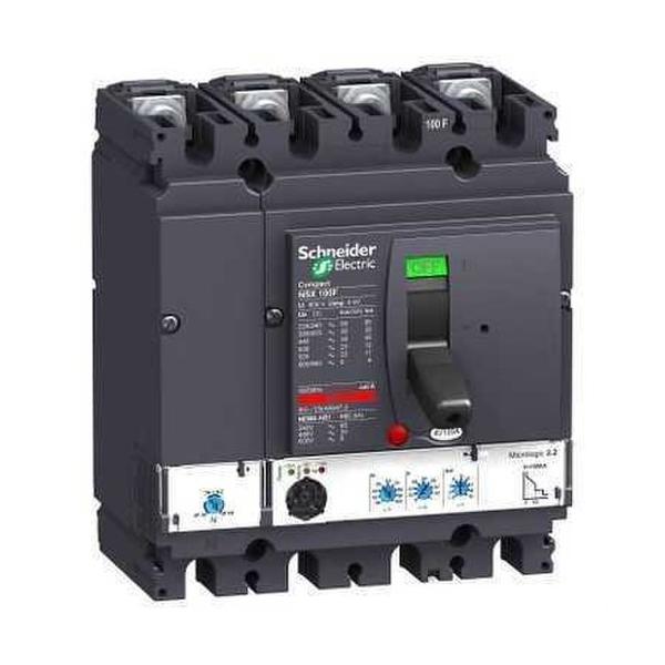 INTERRUPTOR ELECTRNICO MICROLOGIC 2.2 100A 4P 4R