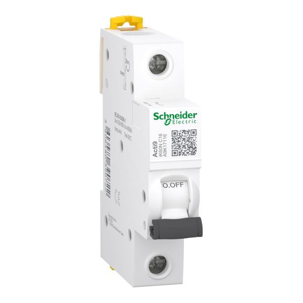 miniature circuit breaker - iK60N - 1P - 16 A - C curve