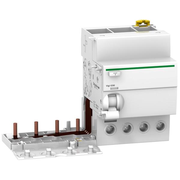 BLOQUE DIFERENCIAL VIGI IC60 4P 63A 30mA CLASE CA